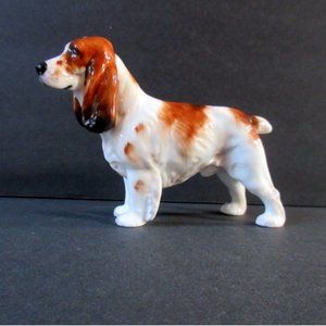 Royal Doulton Dog Figurine Cocker Spaniel, 3-1/2" tall x 5" Long. HN1037 Mint